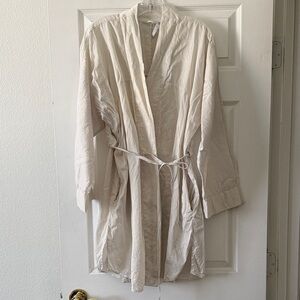 FLAWED Lunya Silk Robe Size Medium